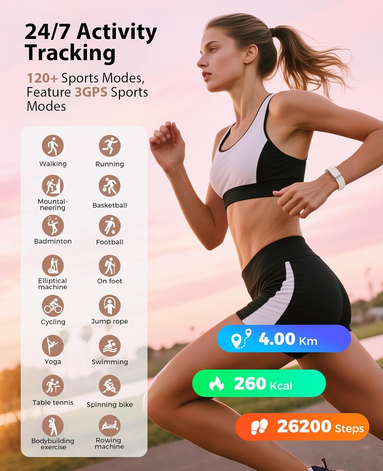 Health Smart Bracelet & Fitness Trackers