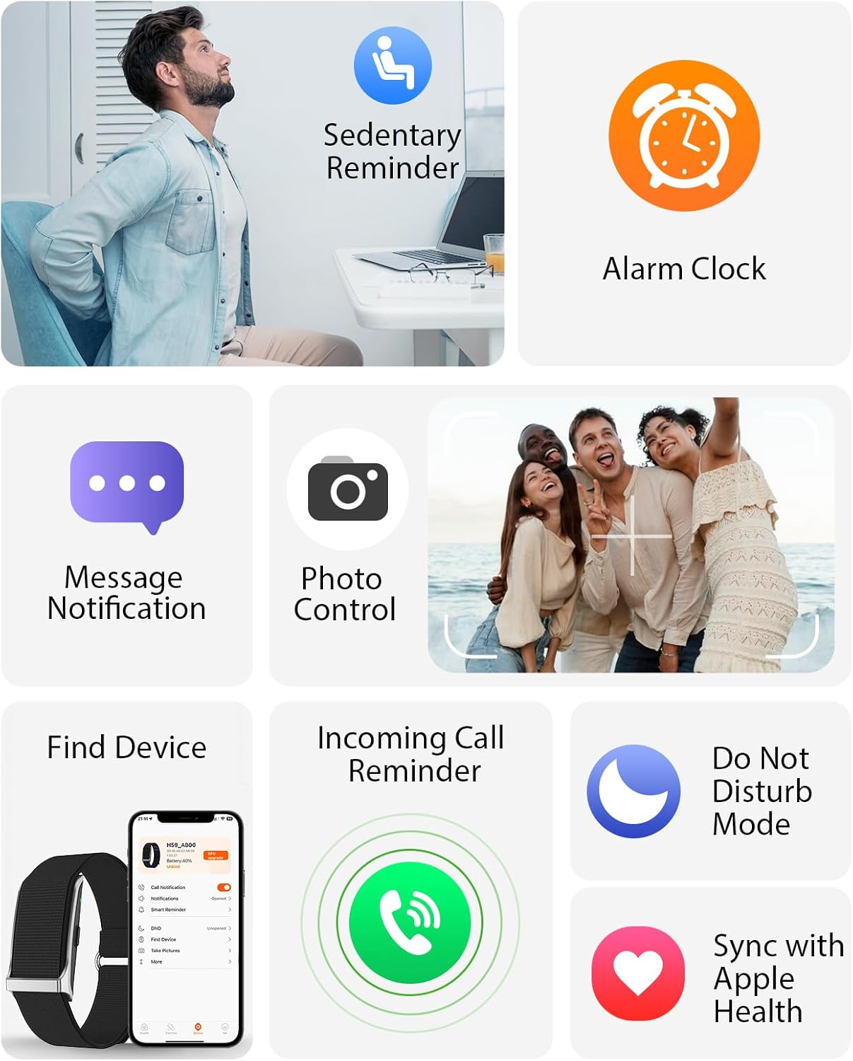 Health Smart Bracelet & Fitness Trackers