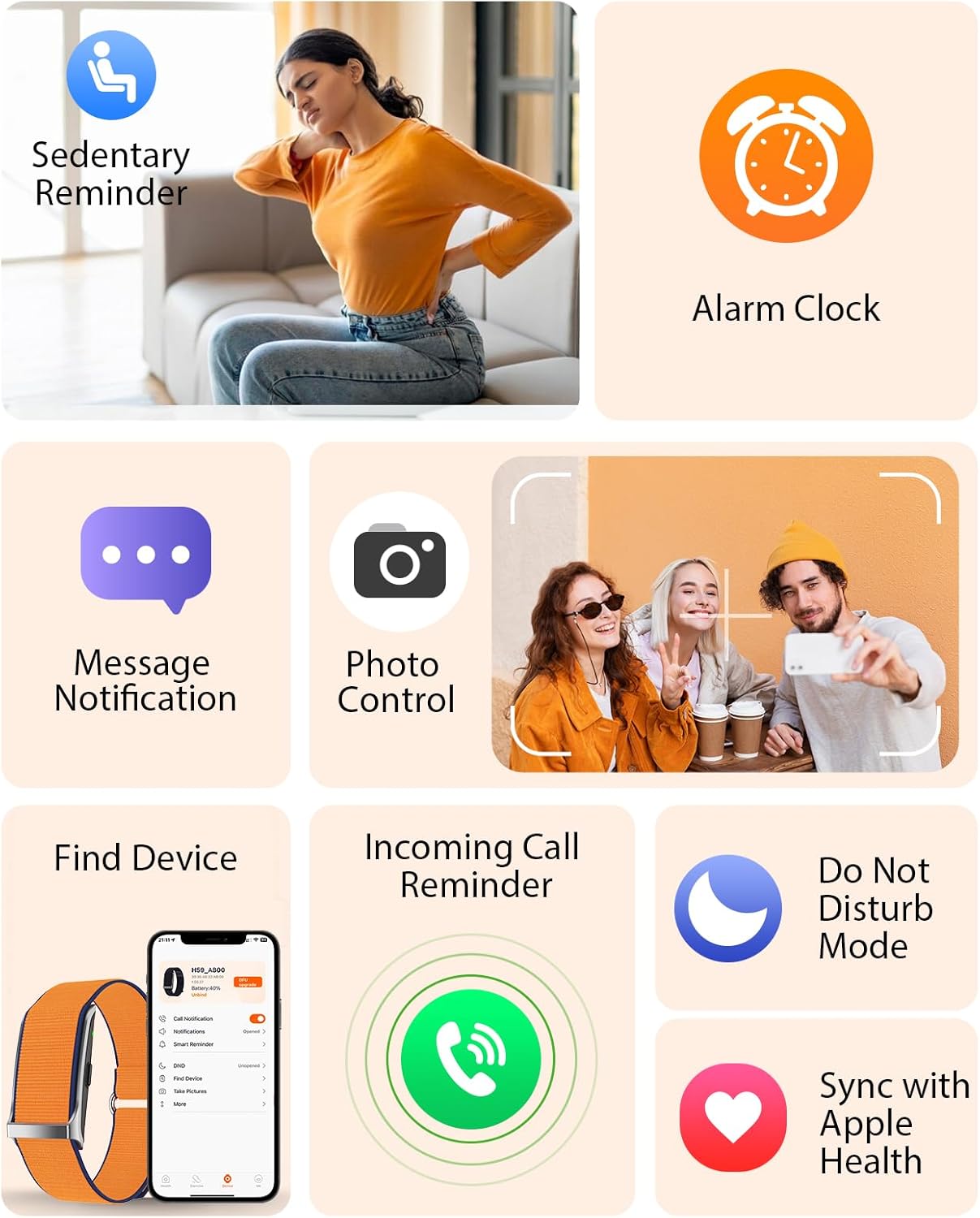 Health Smart Bracelet & Fitness Trackers