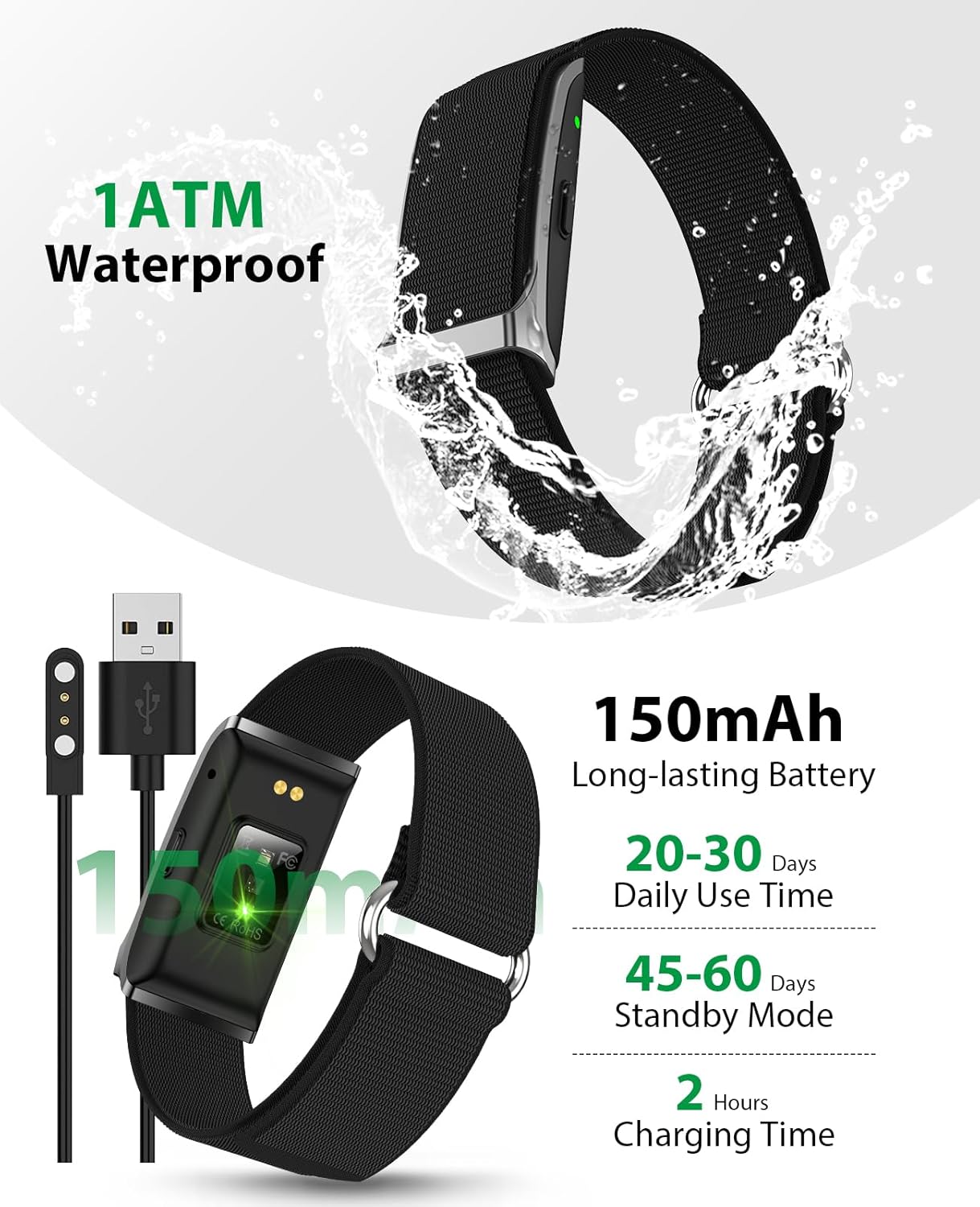 Health Smart Bracelet & Fitness Trackers