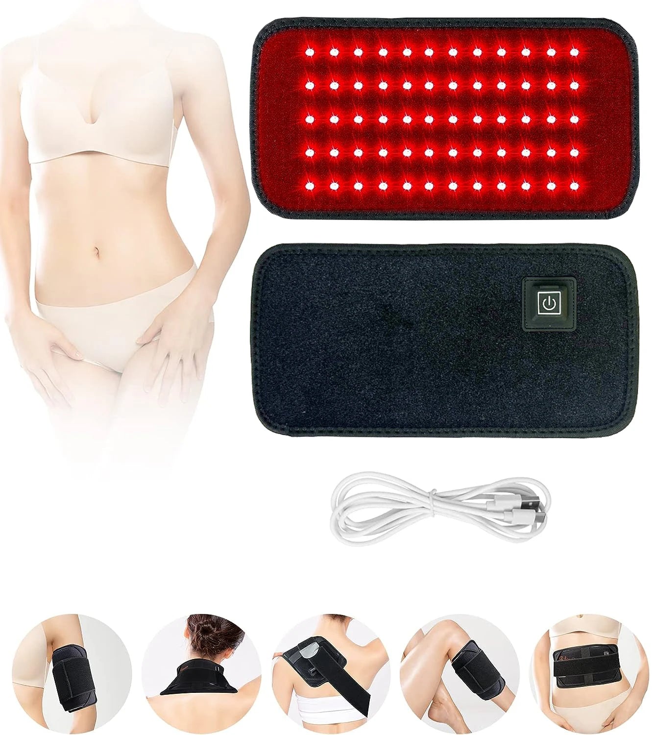 Redpeakpro™ Light Therapy Belt Back Red&Infrared