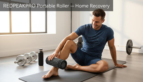 This portable roller from REDPEAKPRO is designed for quick muscle tension relief, accelerating recovery after workouts, and using it anywhere—home, gym, or on the go.