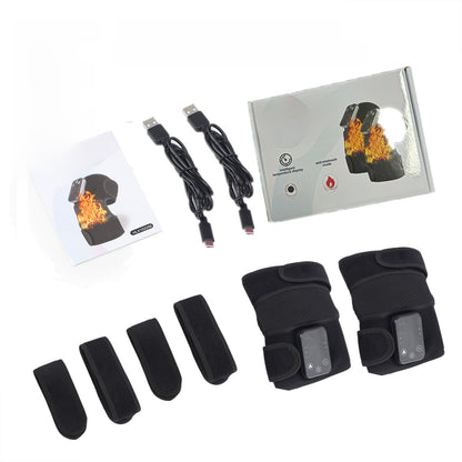 Heated knee pads