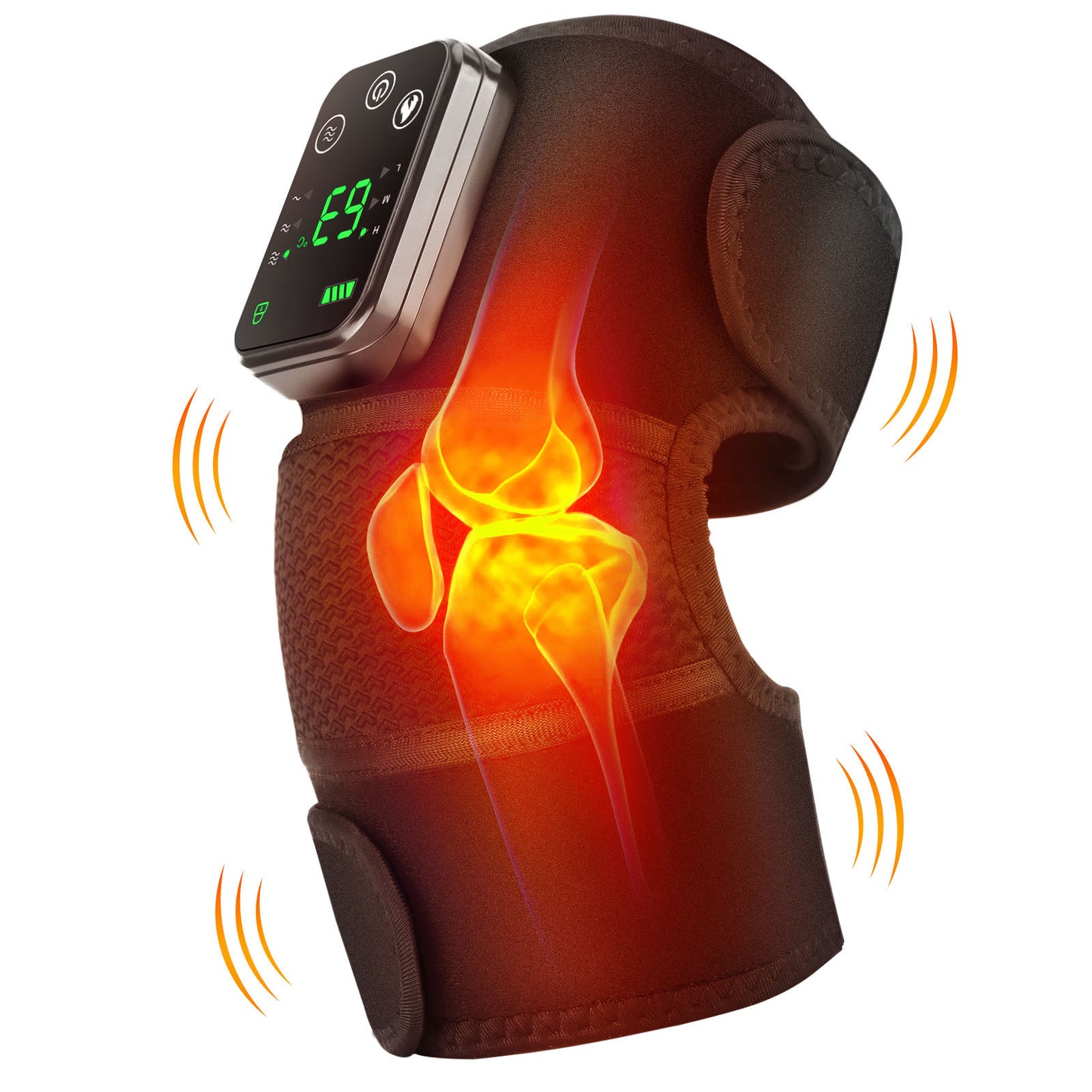 Heated knee pads