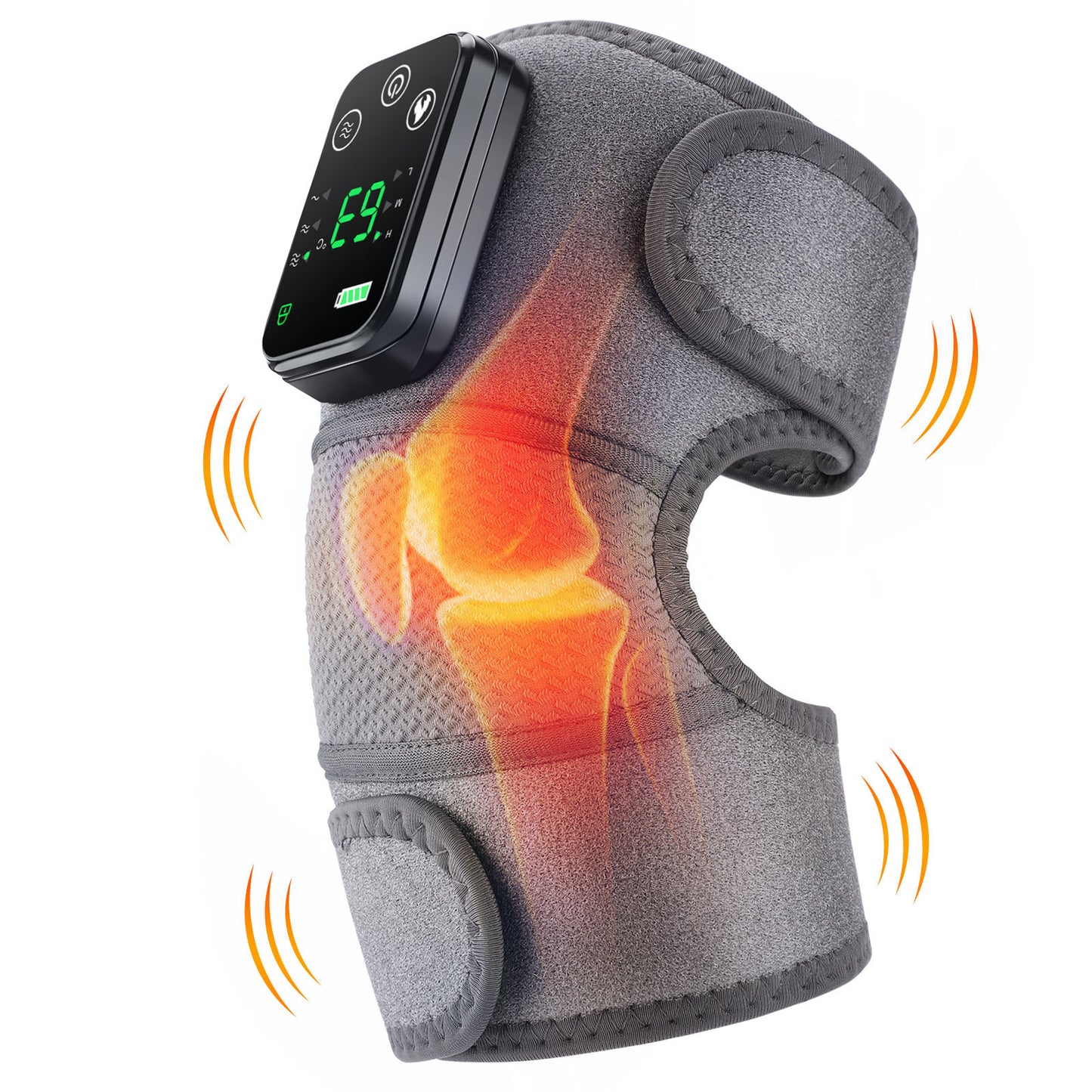 Heated knee pads
