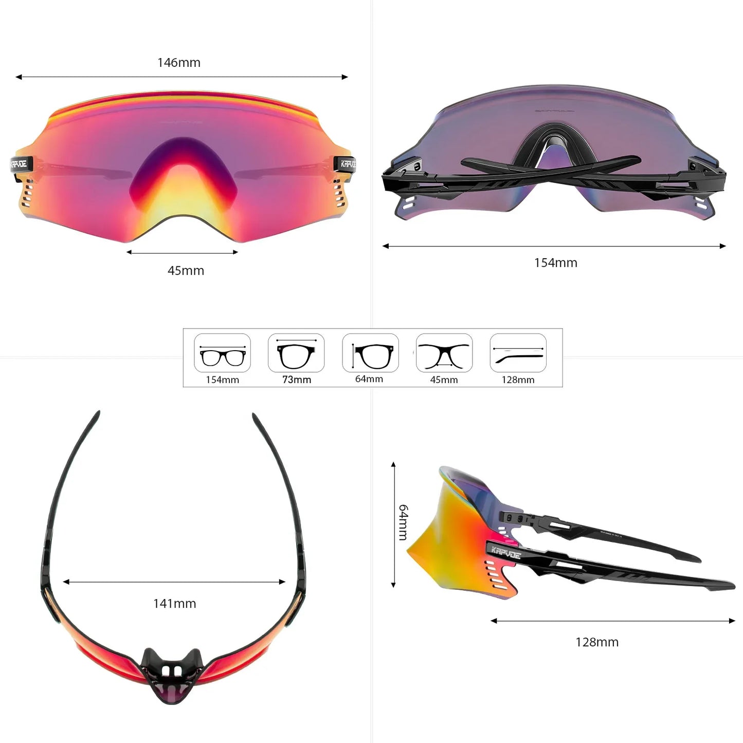 Kapvoe Sport Sun glasses