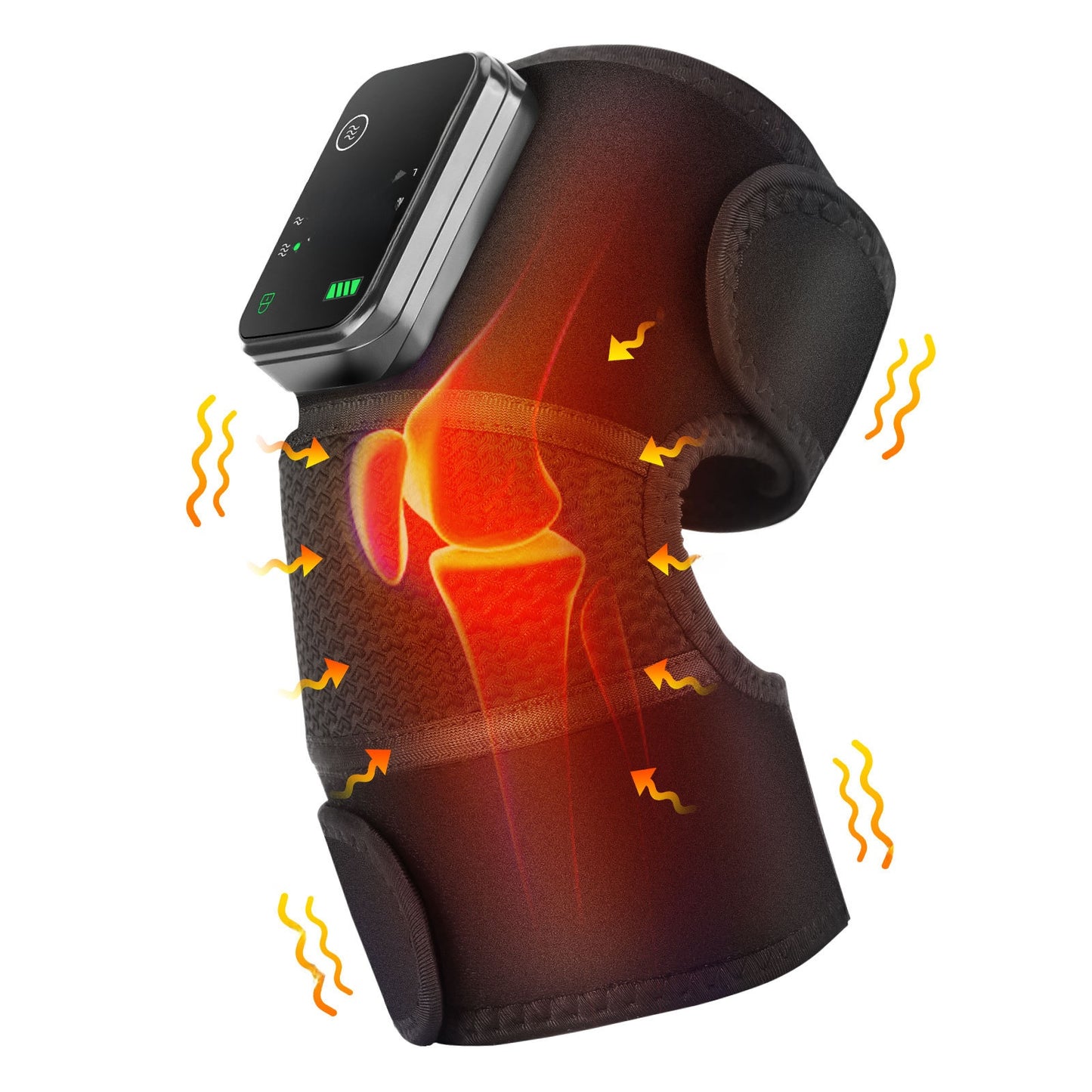 Heated knee pads